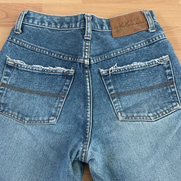 Express Bleus Women’s Blue Denim Boot Cut Jeans - Picture 4 of 4